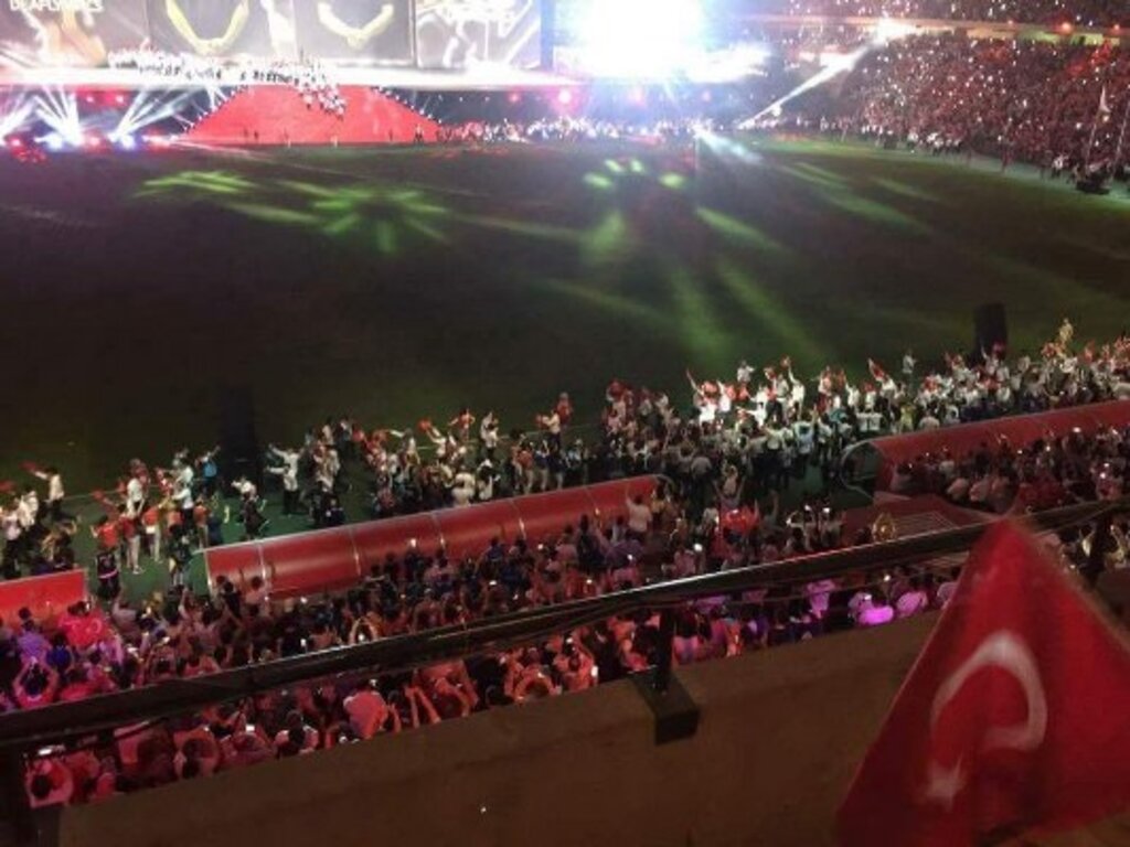Samsun 2017 İşitme Engelliler Olimpiyatı açılış seremonisi