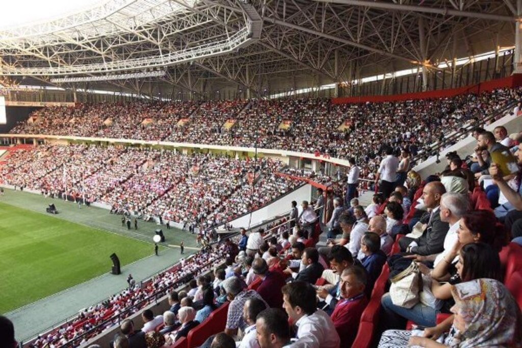 Samsun 2017 İşitme Engelliler Olimpiyatı açılış seremonisi