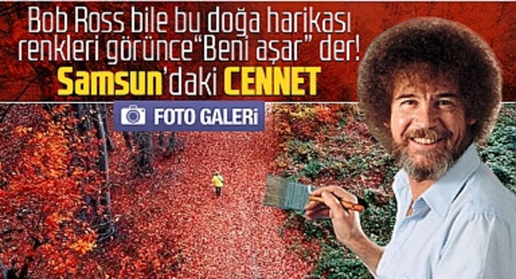 Samsun'un doğa harikası Nebiyan Dağı'ndan muhteşem fotoğraflar