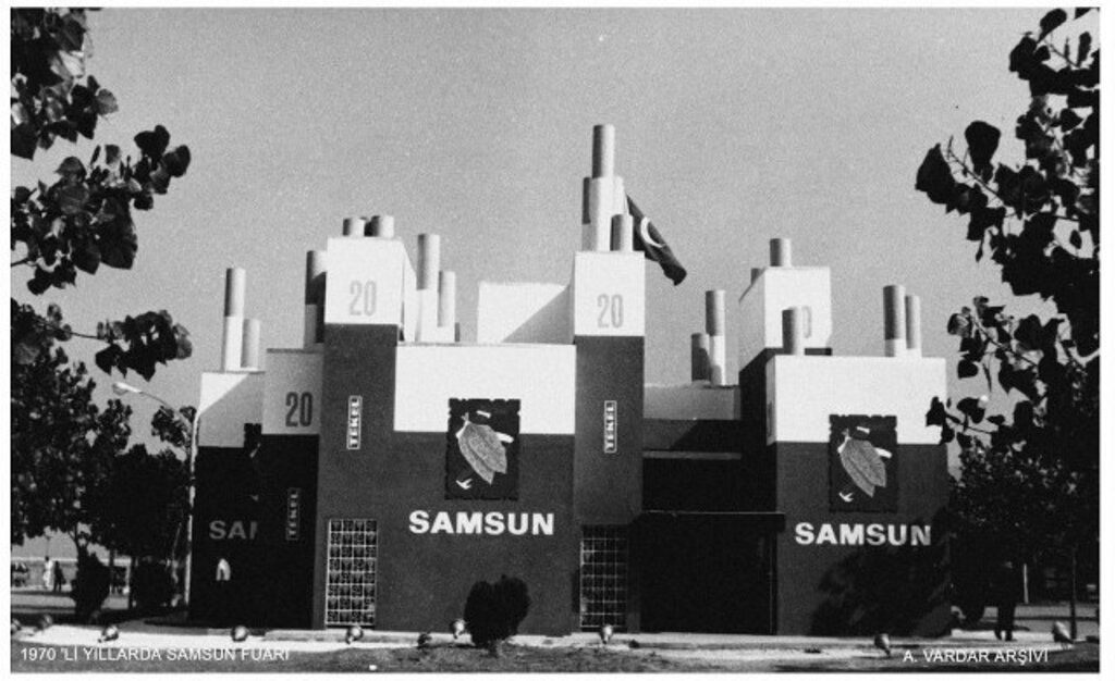 Samsun'un fuar ve tütün denilince akla geldiği yıllardan fotografları