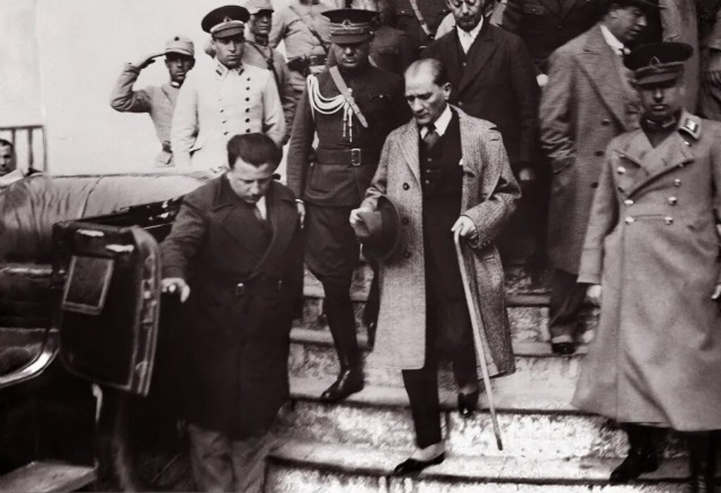 Atatürk'ün hiç görmediğiniz Samsun ziyareti fotoğrafları