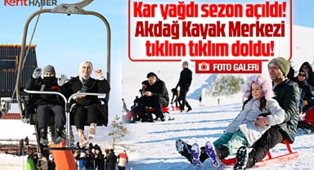 Samsun'da Ladik Akdağ Kayak Merkezinden kartpostallık görüntüler
