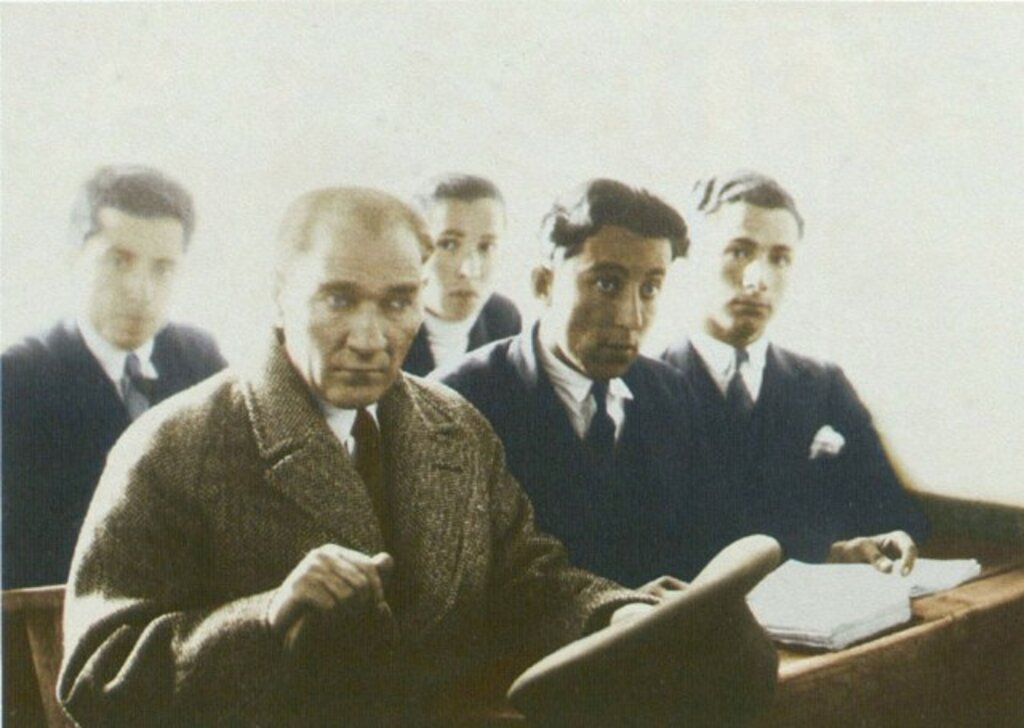 Samsun'da Cumhuriyet Bayramı'nın 10'uncu Yıl Kutlamaları eski fotoğraflar