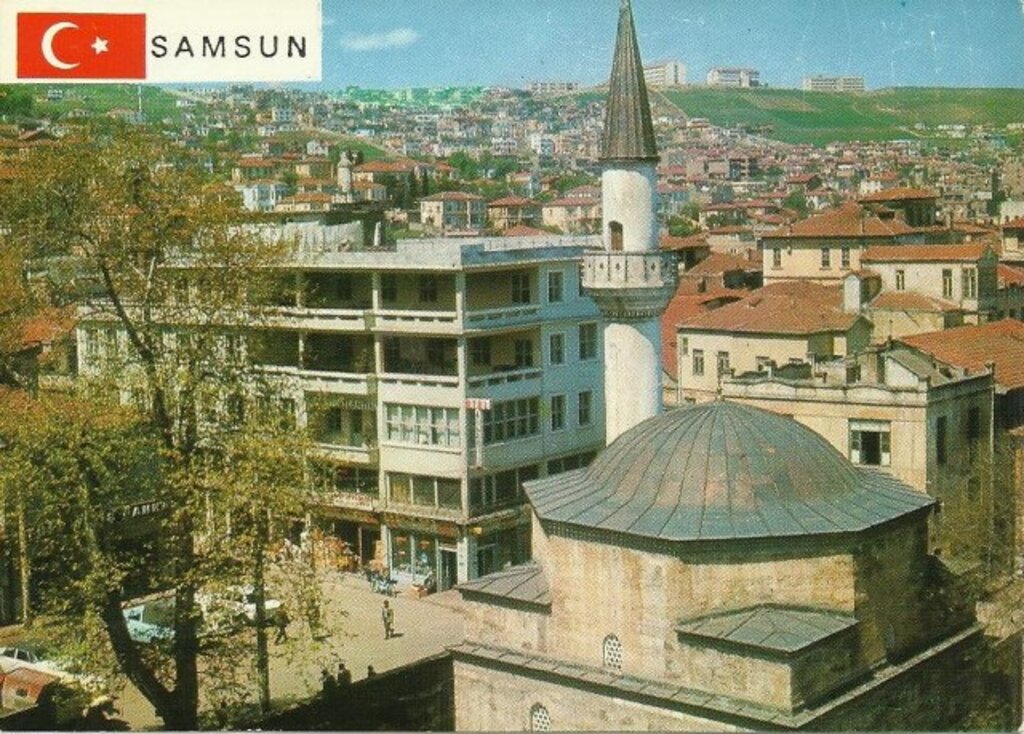 Samsun kartpostalları! Eskiden herkes birbirine gönderirdi!