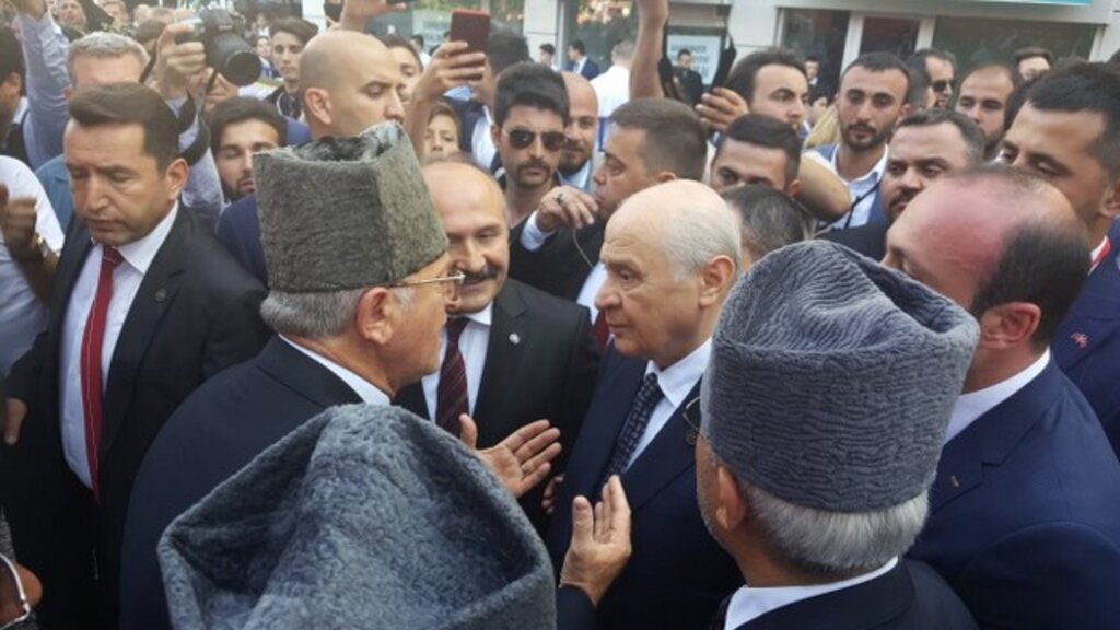 Devlet Bahçeli'nin 24 Haziran seçimi Samsun mitinginden fotoğraflar