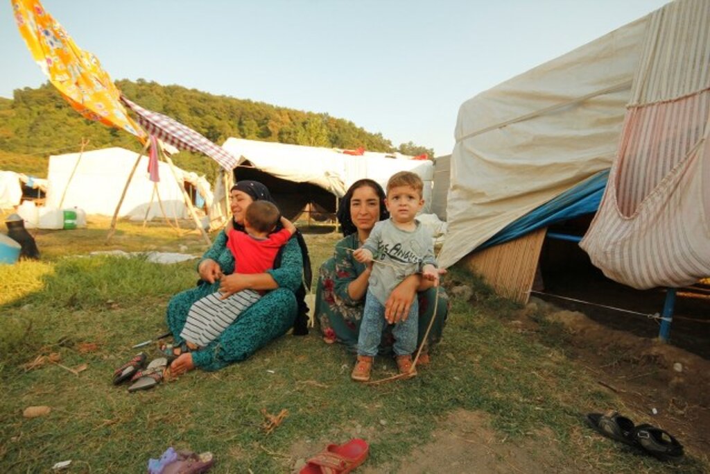 Samsun'da mevsimlik işçilerin renkli dünyasından fotoğraf kareleri