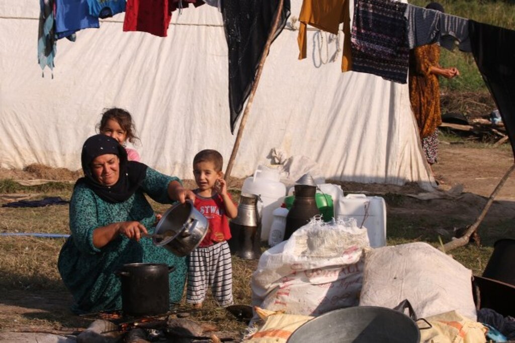 Samsun'da mevsimlik işçilerin renkli dünyasından fotoğraf kareleri