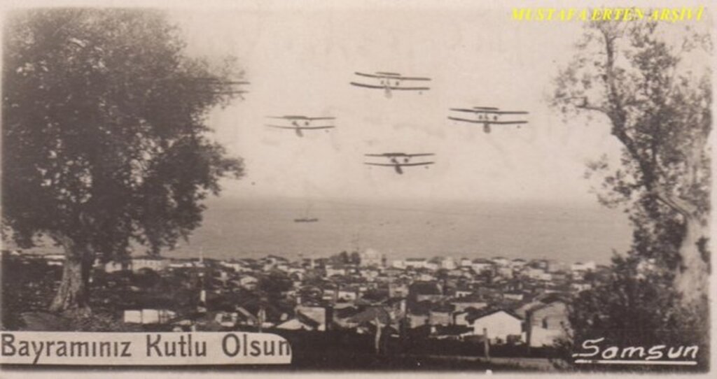 Samsun'un siyah beyaz fotoğrafları