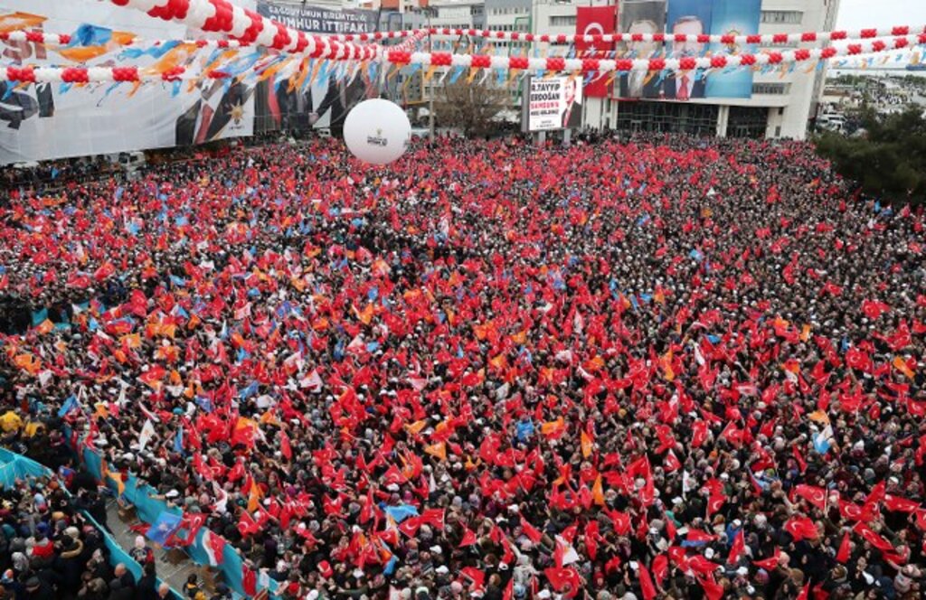 Fotoğraflarla Recep Tayyip Erdoğan'ın 3 Mart Samsun seçim mitingi