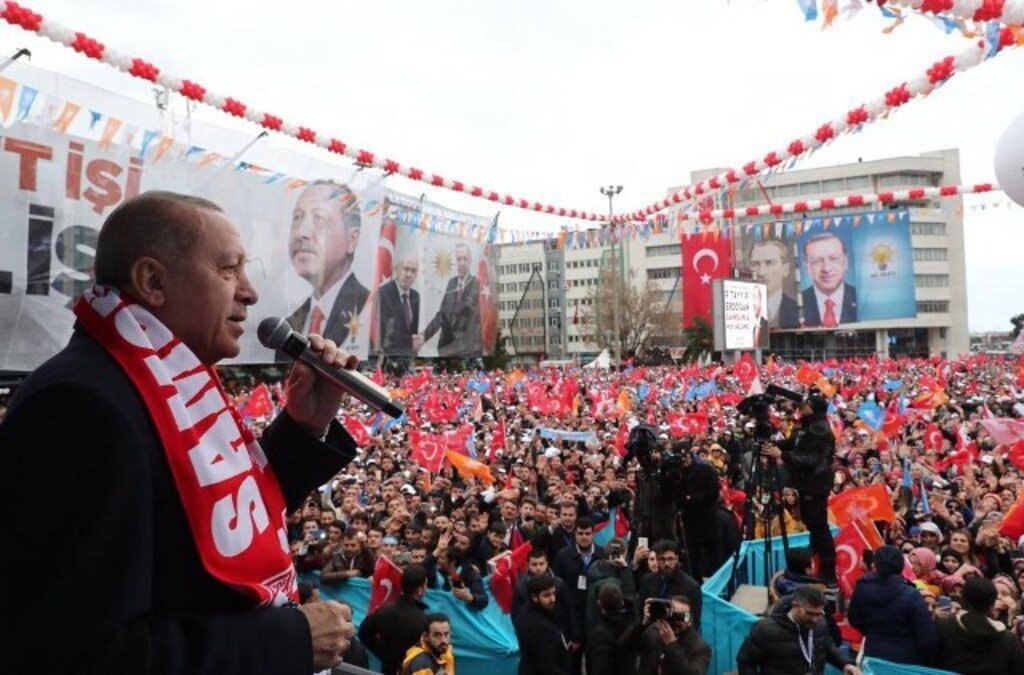 Fotoğraflarla Recep Tayyip Erdoğan'ın 3 Mart Samsun seçim mitingi