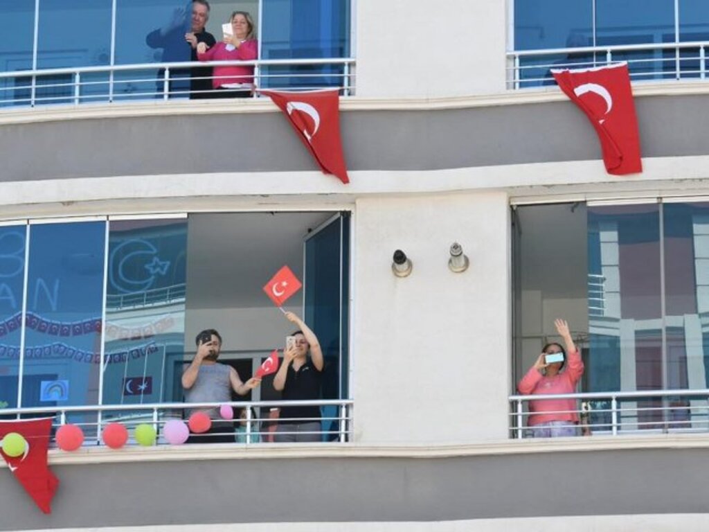 Samsun'da 23 Nisan'ın 100. yıl coşkusu böyle yaşandı