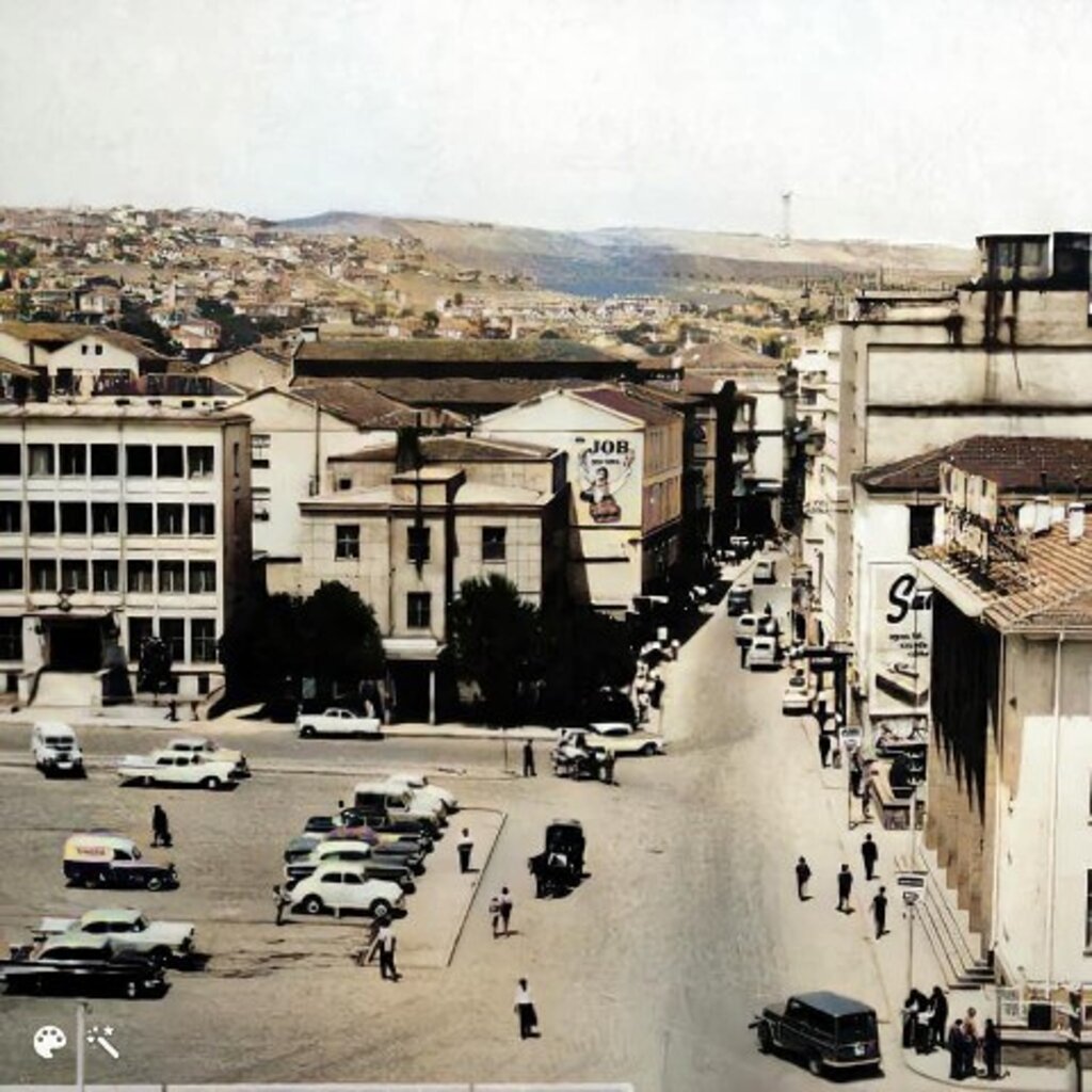 Samsun'un renklendirilmiş eski fotoğrafları