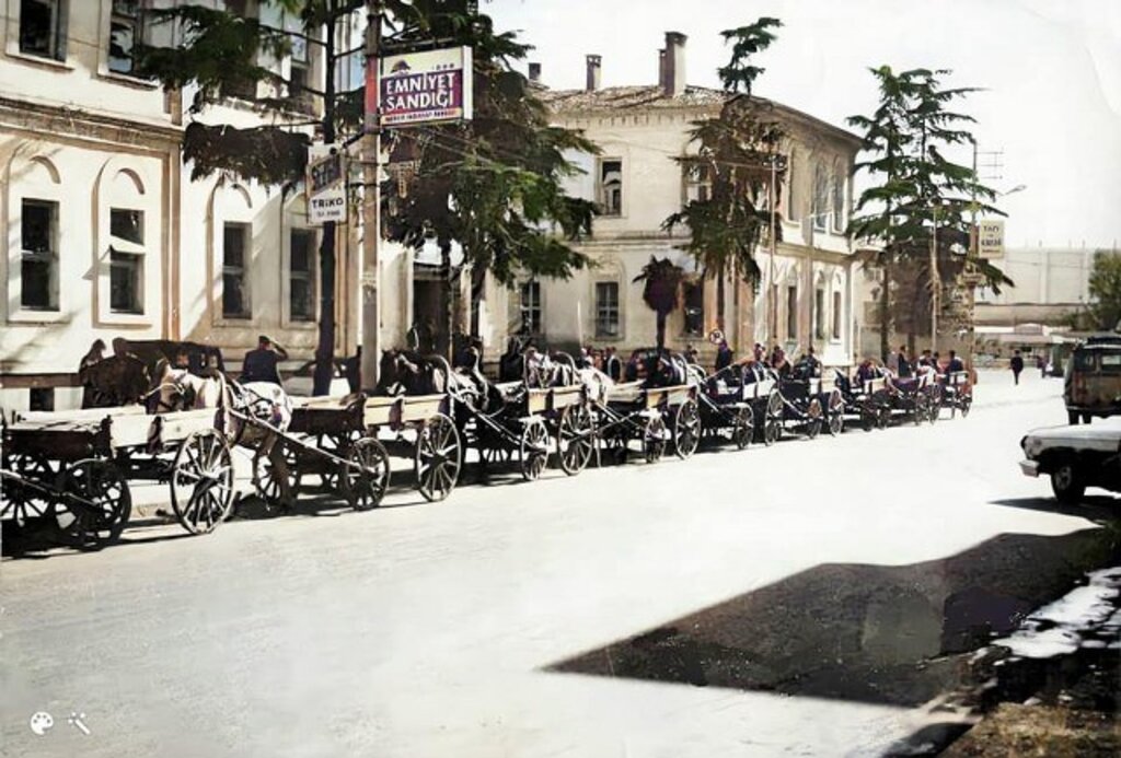 Samsun'un renklendirilmiş eski fotoğrafları