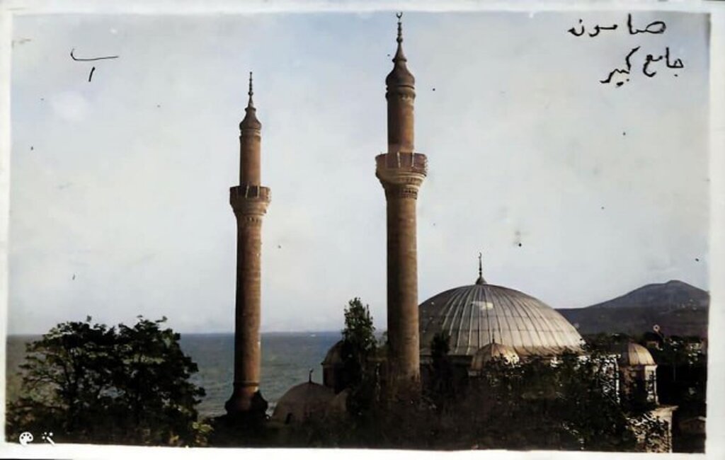 Samsun'un renklendirilmiş eski fotoğrafları