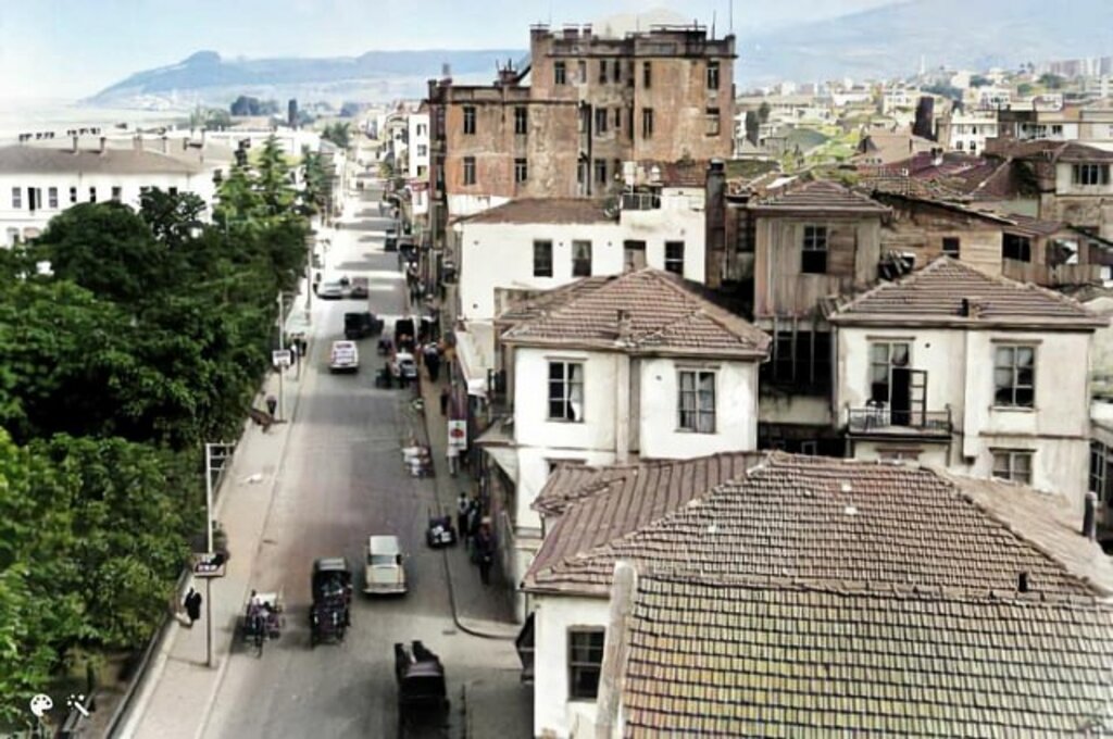 Samsun'un renklendirilmiş eski fotoğrafları