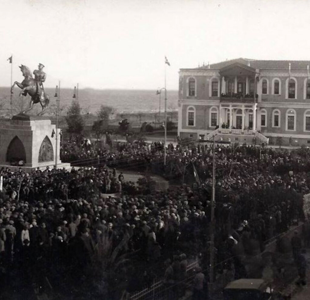 Samsun'da Cumhuriyet Bayramı nostaljisi! Eskiden böyle kutlanıyordu