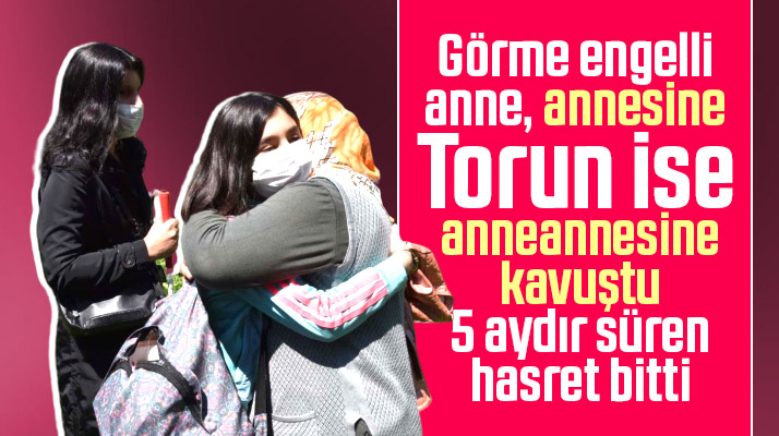 Samsun Büyükşehir 5 aydır ailesine göremeyen anne ve kızını ailesine kavuşturdu