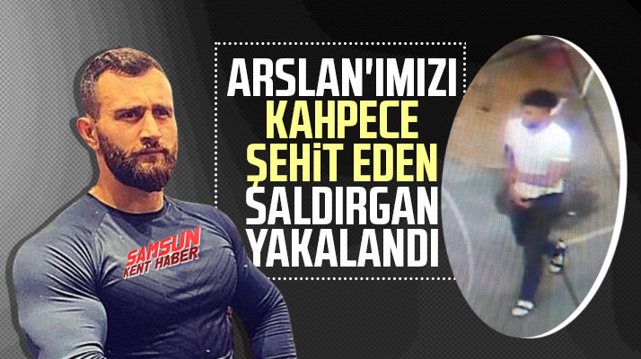 Samsunlu polisimiz Atakan Arslan'ı Diyarbakır'da şehit eden saldırgan yakalandı