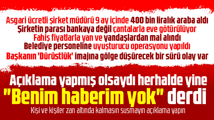 İlkadım Belediyesinde usulsüzlük iddiaları var, belediye yönetimi sessiz