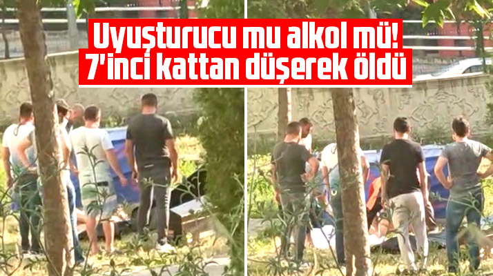 Samsun'da 7'inci kattan aşağıya düşen bir kişinin cansız bedeni bulundu