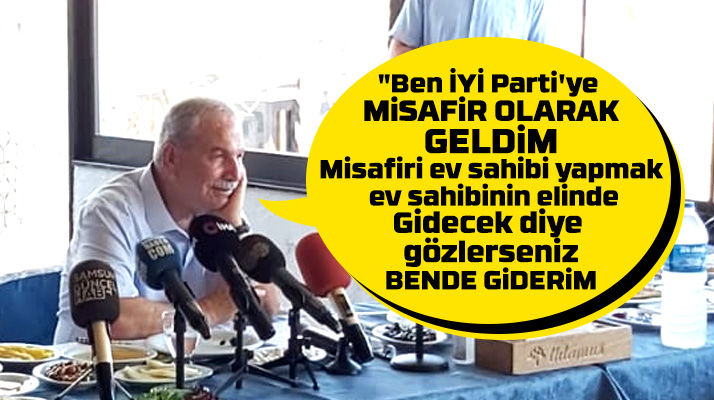 Necattin Demirtaş'tan MHP açıklaması! İYİ Parti'ye misafir olarak geldim