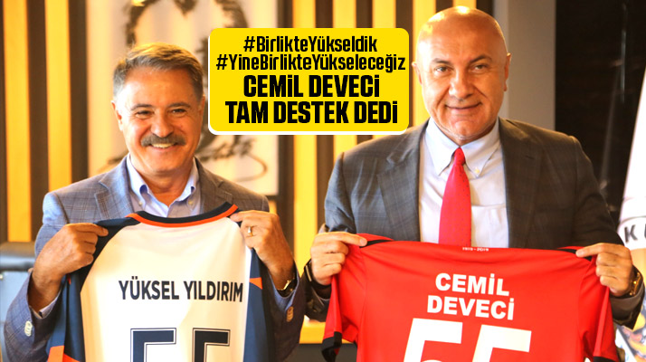 Atakum Belediye Başakanı Cemil Deveci'den Samsunspor'a tam destek sözü