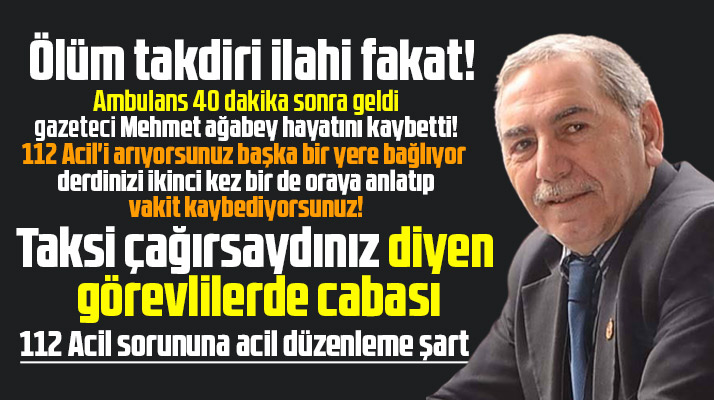 Samsun'da 112 Acil ile ilgili yaşanan sorun! Arıyoruz ikinci bir yere bağlıyorlar
