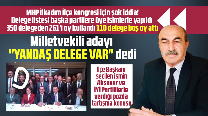 Samsun'da MHP İlkadım İlçe Kongresi sonrası şok iddialar gündeme geldi