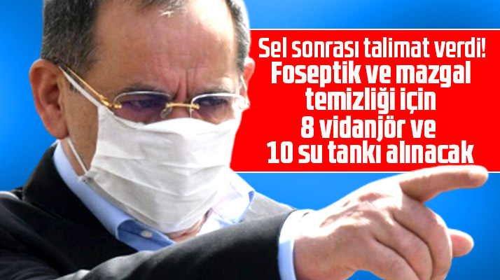 Samsun Büyükşehir kanalizasyon ve mazgal temizliği için 8 vidanjör 10 su tankı alacak