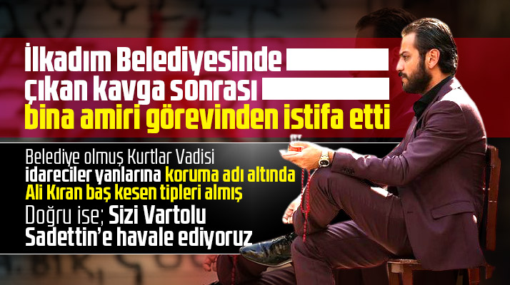 İlkadım Belediyesinde kavga olayına karışan bina amiri görevinden istifa etti