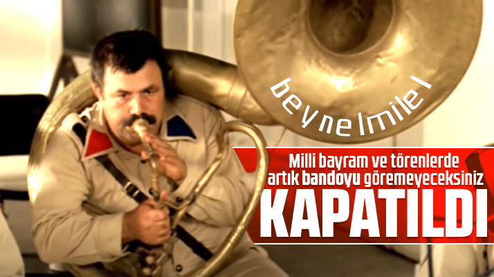 Samsun Büyükşehir Belediyesi bando takımını kapattı