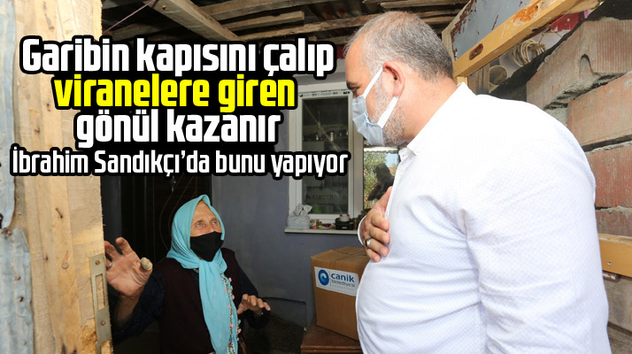 Canik Belediye Başkanı İbrahim Sandıkçı Başalan mahallesine gitti vatandaşları dinledi