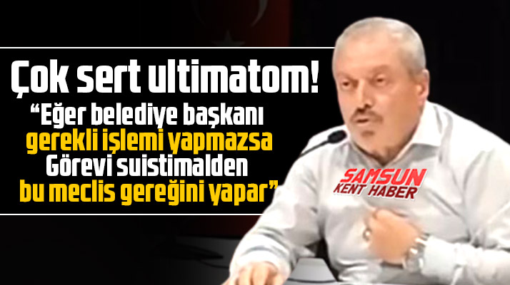 MHP'li Cemalettin Kola'dan Necattin Demirtaş'a sert ültimatom