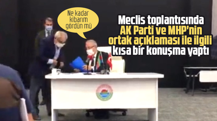 Necattin Demirtaş AK Parti ve MHP'nin açıklamaları ile ilgili ilk sözünü söyledi