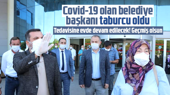 Samsun'da Covid-19 olan Kavak Belediye Başkanı Sarıcaoğlu taburcu oldu