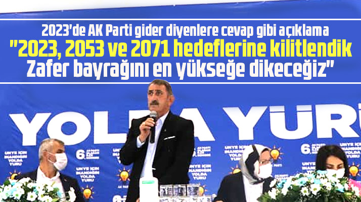 AK Parti Milletvekili Fuat Köktaş: Zafer bayrağını en yükseğe dikeceğiz