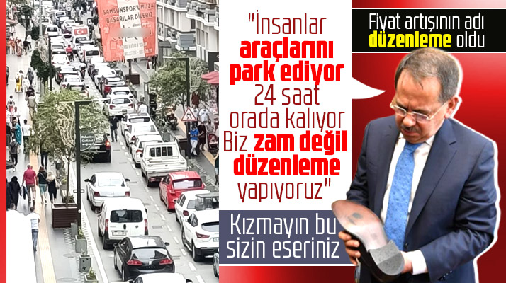 Mustafa Demir Çiftlik caddesi otopark ücretlerine zam değil düzenleme yapılacak dedi