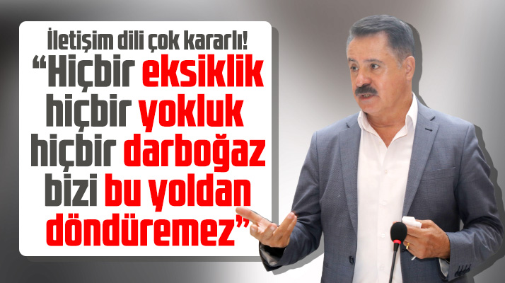Cemil Deveci'den kararlı açıklama! Hiçbir darboğaz bizi bu yoldan döndüremez