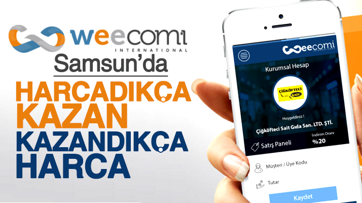 Weecomi International artık Samsun'da
