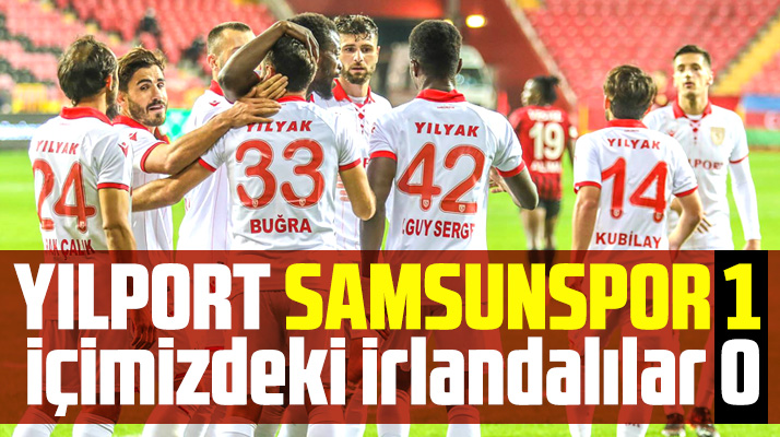 Yılport Samsunspor deplasmanda Eskişehirspor'u 1-0 yendi