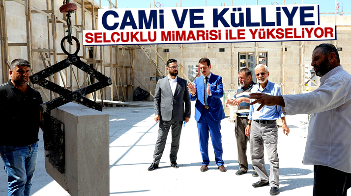 İlkadım Belediyesi Samsun'a Karadeniz'in en büyük Cami ve Külliyesini yapıyor