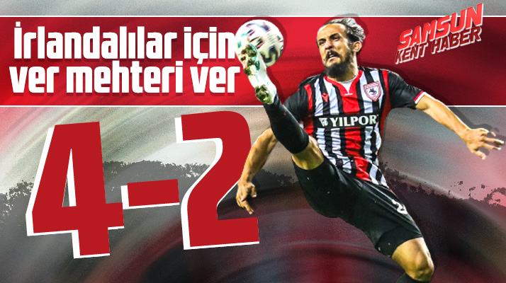 Yılport Samsunspor Keçiörengücü'nü 4-2 yendi
