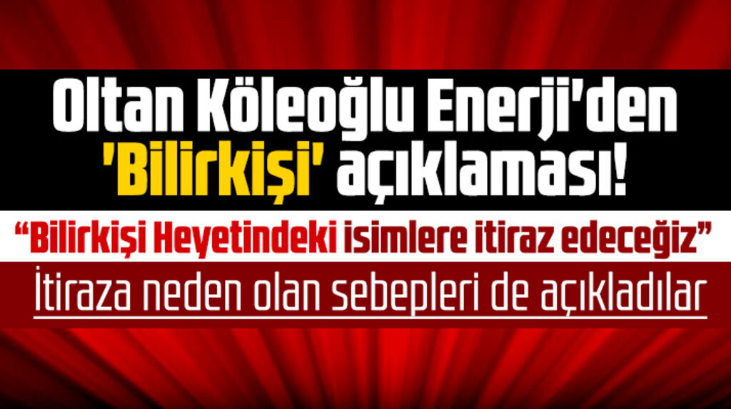 Oltan-Köleoğlu Enerji Çarşamba BES'e gelecek Bilirkişi Heyetindeki isimlere itiraz edecek