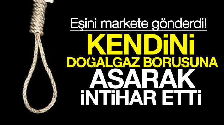Samsun'da Ferit Kızılırmak isimli vatandaş kendini asarak intihar etti