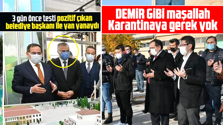 Mustafa Demir pozitif vaka ile temaslı olmasına rağmen sahada