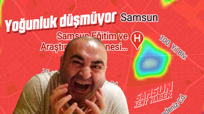 Samsun'un KoronaVirüs yoğunluğu kısıtlamalara rağmen düşmüyor