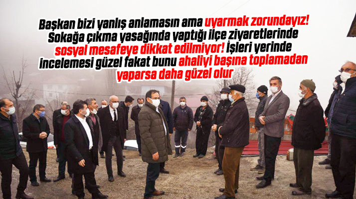 Samsun Büyükşehir Başkanı Demir, hafta sonu sokağa çıkma yasağında mesai yaptı