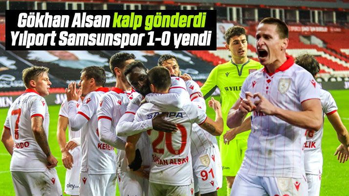 Yılport Samsunspor, Beypiliç Boluspor'u Gökhan Alsan'ın golü ile 1-0 yendi