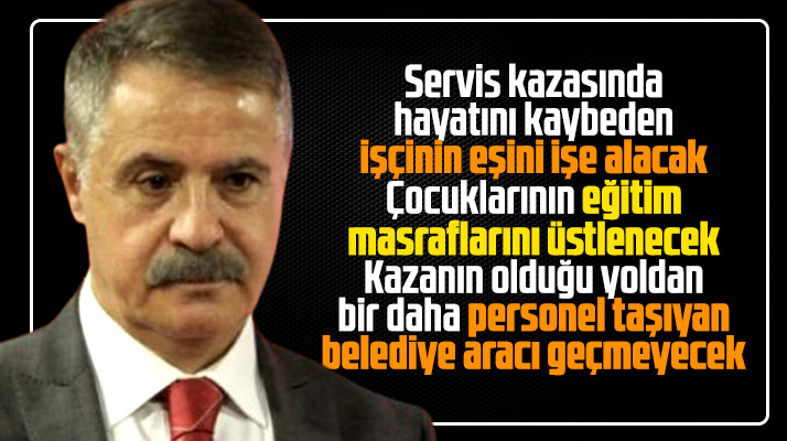 Cemil Deveci hayatını kaybeden iki işçinin ailelerine destek olacaklarını açıkladı
