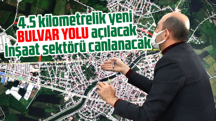 Samsun'un Terme ilçesine yeni Bulvar Yolu yapılacak